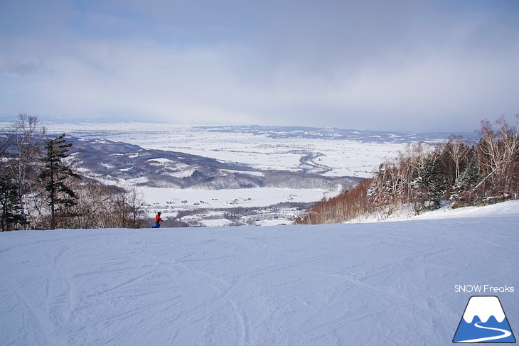 カムイスキーリンクス　-11℃。冬空からの素敵なクリスマスプレゼント♪